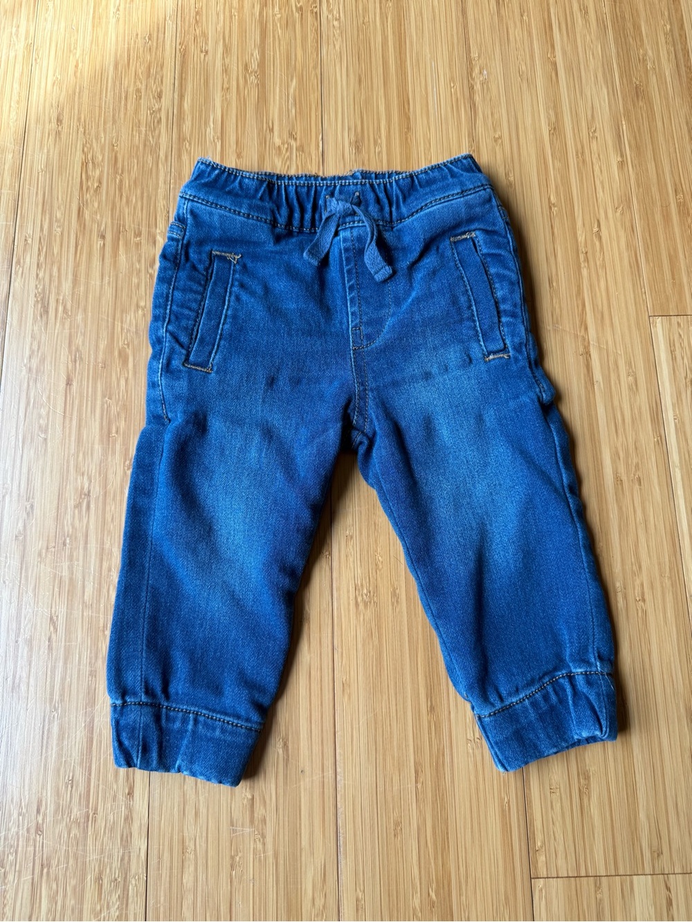7 For All Mankind Toddler Indigo Pull-On Jeans